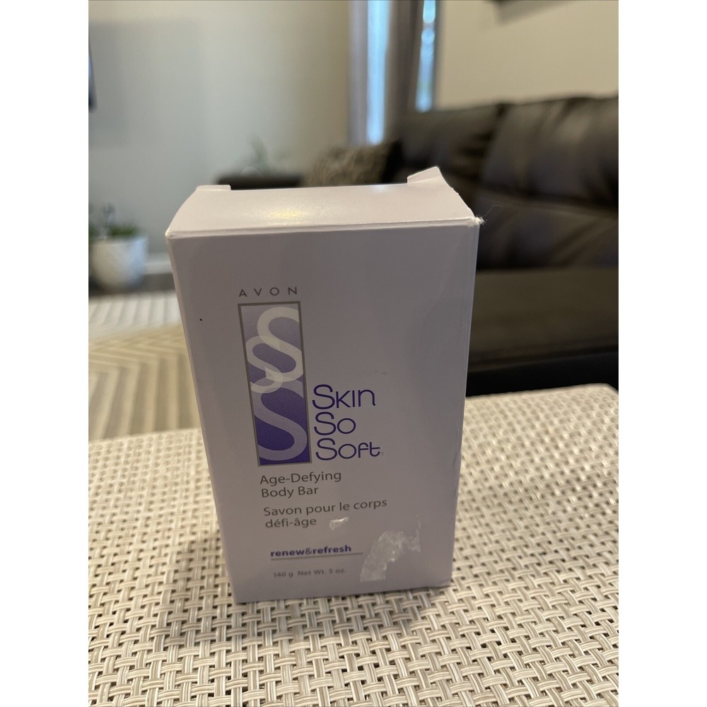 Avon Skin So Soft Age-Defying Body Bar – Renew & Refresh‎ – 5 oz – NEW!
